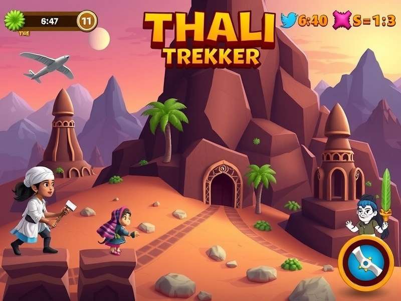 Thali Trekker Game Screenshot